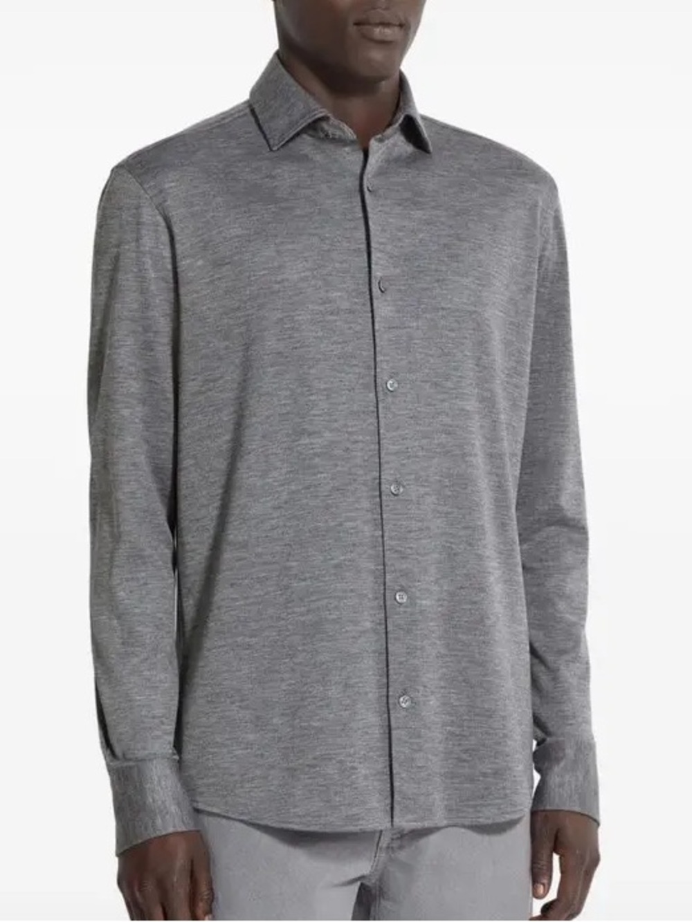 ermenegildo zegna men’s long sleeve button down